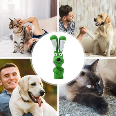 Juguete de Látex para Perros Hipopótamo Chirriante - Juguete Interactivo Suave para Mascotas - Image 16