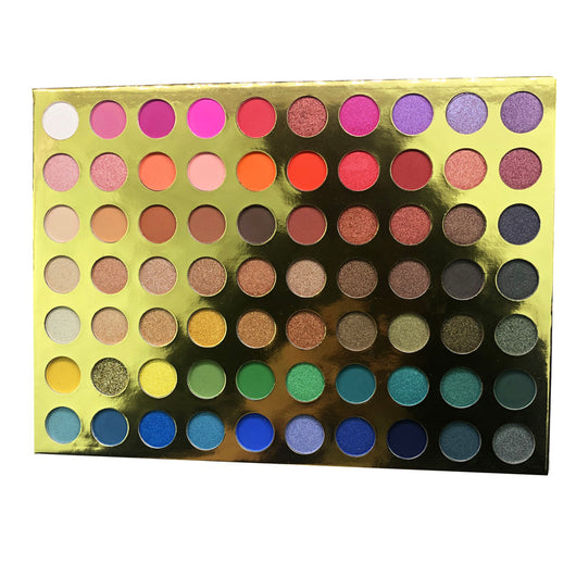 Paleta de 70 Sombras Oculares Mate y Perladas Multicolor - Image 11