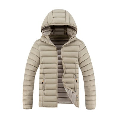 Chaqueta Acolchada Ligera Plus Size con Corte Entallado - Image 4