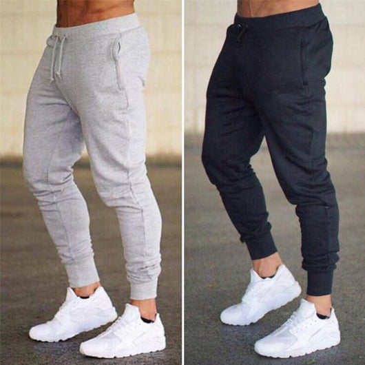 Pantalones Deportivos Fitness para Hombre - Diseño Liso y Cómodo - Image 13
