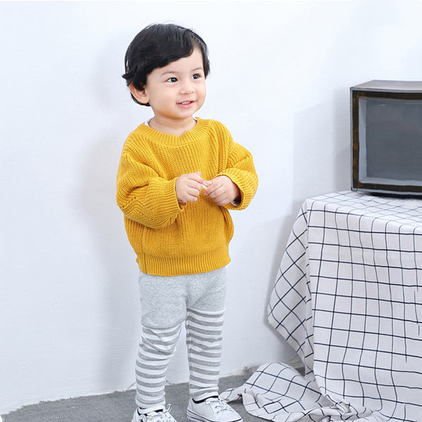 Suéter Holgado de Punto para Niño Otoño Invierno