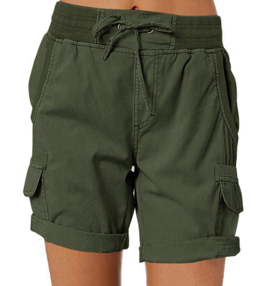 Shorts Cargo Cintura Alta para Mujer - Estilo Casual - Image 15