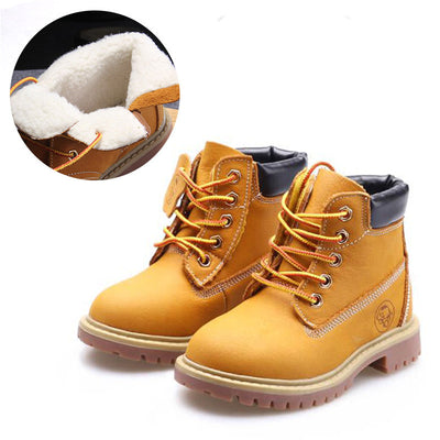 Botas Martin Amarillas de Cuero para Niños - Talla Grande - Image 9
