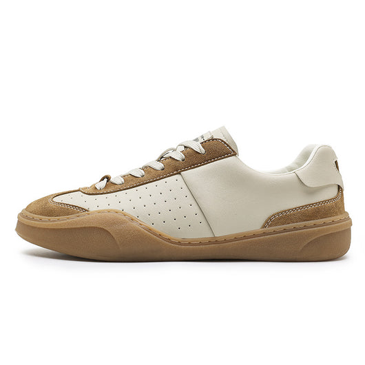 Zapatos Casuales de Cuero Genuino con Plataforma y Detalles en Contraste - Image 5