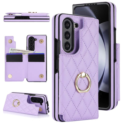 Funda de Cuero con Doble Hebilla para ZFOLD56 y ZFOLD34 - Estilo Clásico - Image 2