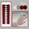 Uñas Postizas Trapecio Corto Efecto Brillo