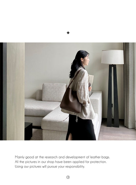Bolso Ejecutivo de Cuero Genuino para Mujer - Gran Capacidad - Image 8