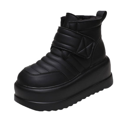 Zapatillas Plataforma Gruesa Antideslizantes con Forro Térmico para Mujer - Image 9