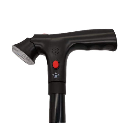 Bastón Plegable de Alarma para Adultos Mayores con Cuatro Puntos de Apoyo - Image 12