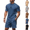 Conjunto Minimalista de Shorts y Playera de Algodón Suelta