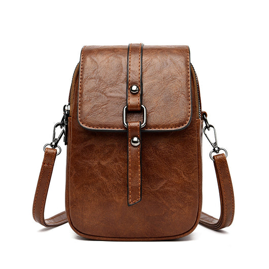 Bolso Bandolera Mini Asimétrico con Compartimento para Teléfono - Image 9