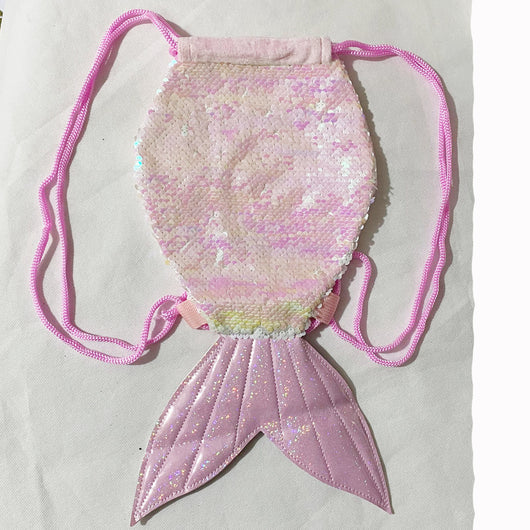 Bolsa Mochila de Lentejuelas Efecto Cola de Sirena - Image 24