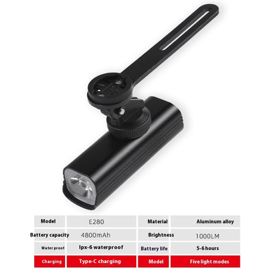 Faro Delantero USB Recargable para Bicicleta - Kit Completo de Iluminación - Image 21