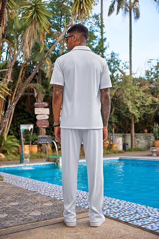 Pantalón Corto Suelto de Ocio - Traje Deportivo Casual - Image 19