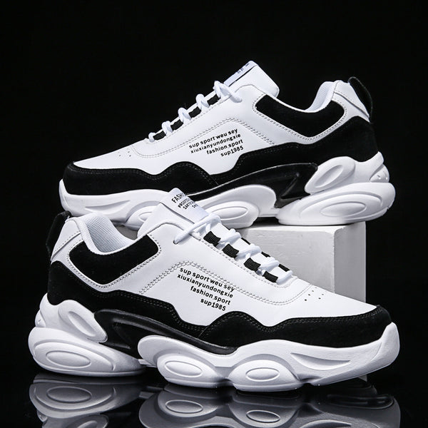 Tenis Casuales para Hombre Tendencia Joven Suela Gruesa Estilo Papá