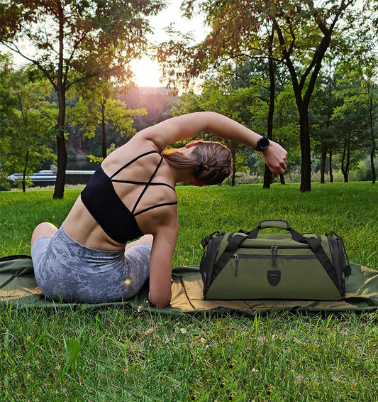 Bolsa Deportiva Multifuncional con Compartimento Seco y Húmedo para Hombre