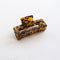 Temperament Elegant Ink Fashion Leopard Print Hair Accessories Deep Leopard 10.5cm