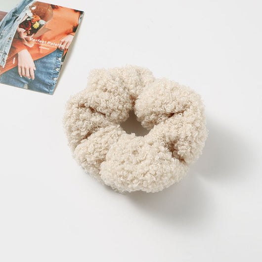 Coletero de Lana Peluda para Otoño e Invierno - Accesorio Coreano Elegante - Image 14