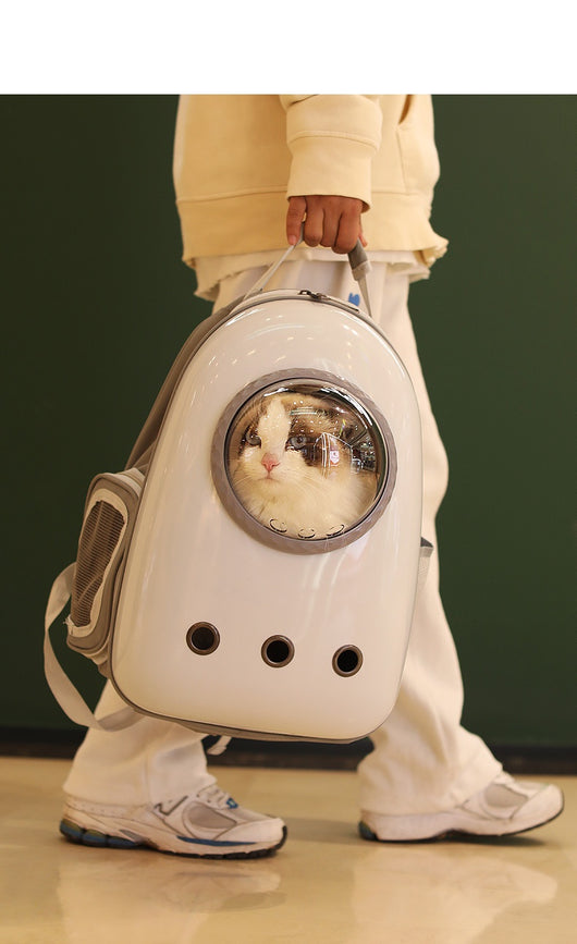 Mochila Transportadora Lateral para Gatos - Gran Capacidad - Image 11
