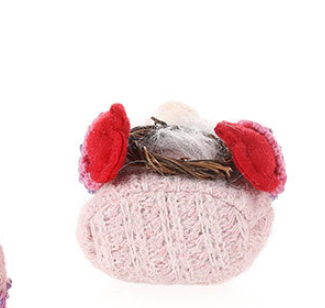 Muñeca Navideña de Ratán sin Rostro - Decoración Circular - Image 14