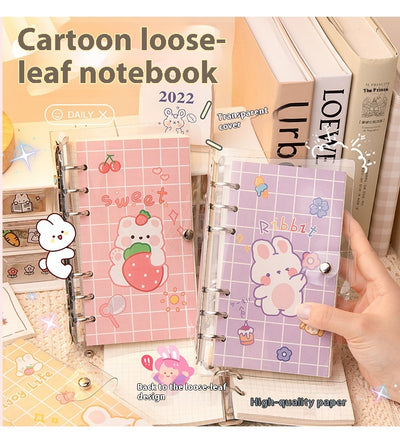Cuaderno Espiral Suelto Contadora Adorable con Corazones - Diario de Notas - Image 14