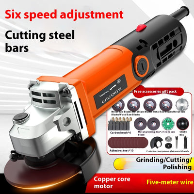 Pulidora Angular Brushless AC - Herramienta Eléctrica Profesional