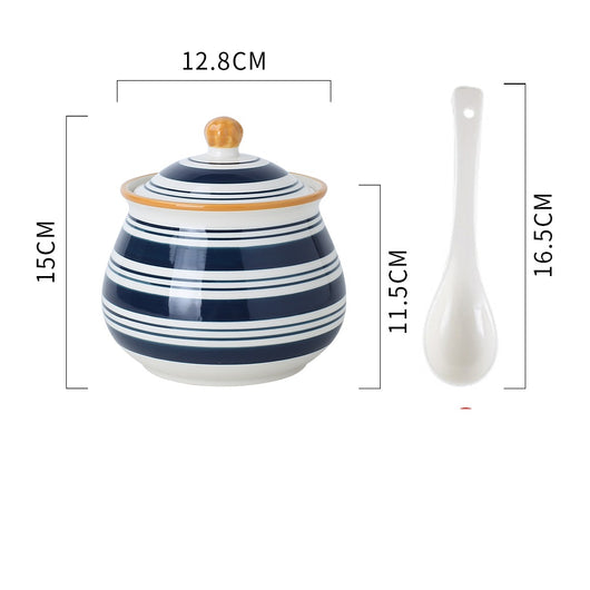 Juego de Recipientes de Cerámica para Condimentos de Cocina - Image 28