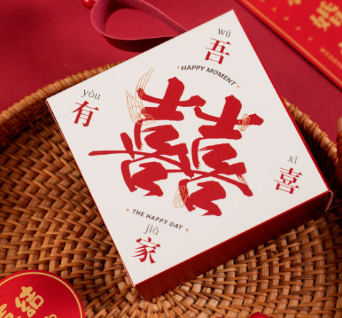 Caja de Bombones de Cuero para Bodas - Regalo Elegante para Parejas Recién Casadas - Image 9
