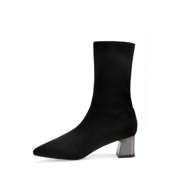 Botas Invierno Tacón Alto para Mujer - Comodidad y Estilo - Image 19