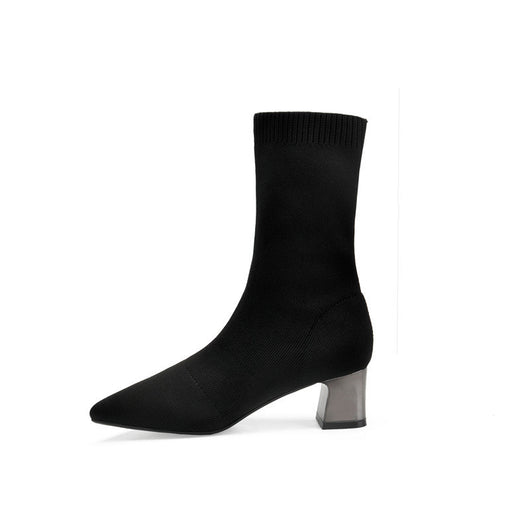 Botas Invierno Tacón Alto para Mujer - Comodidad y Estilo - Image 19