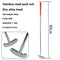 Red Stamped Grip 89 cm