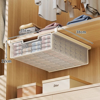 Organizador Colgante de Hierro Forjado con Cajones - Estantería Multicapa para Ropa - Image 11