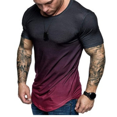 Playera Deportiva Personalizada con Impresión 3D Digital - Cuello Redondo Verano Hombre - Image 3