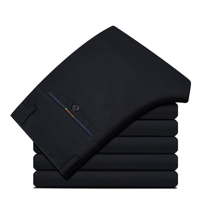 Pantalones Rectos de Vestir para Hombre Maduro - Image 14