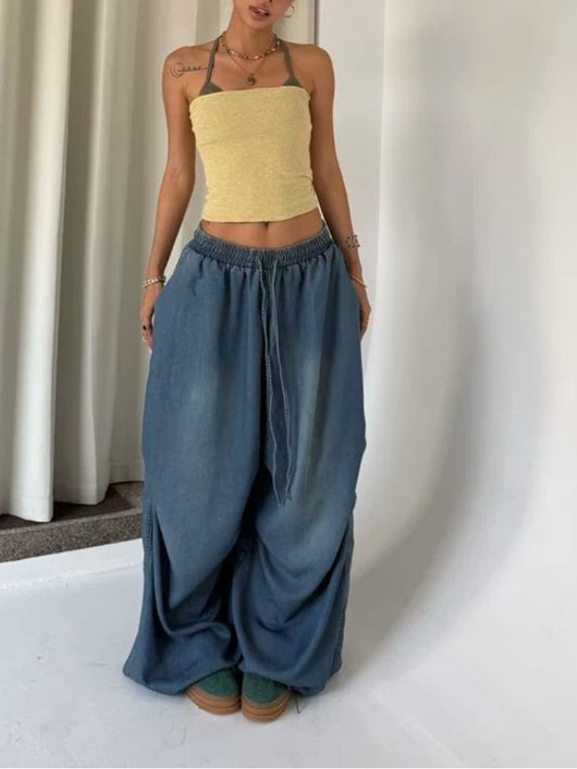 Jeans Vintage Cintura Alta Pierna Ancha Suelta - Image 23
