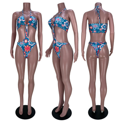 Traje de Baño Estampado Talla Única para Mujer - Image 11