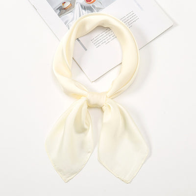 Pañuelo de Satén Liso Versátil y Elegante - Image 8