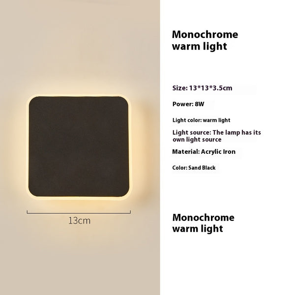 Lámpara LED de Pared Moderna para Dormitorio