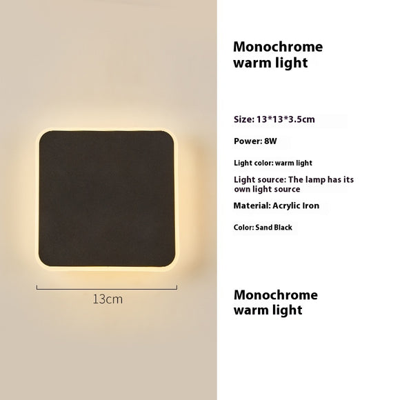 Lámpara LED de Pared Moderna para Dormitorio
