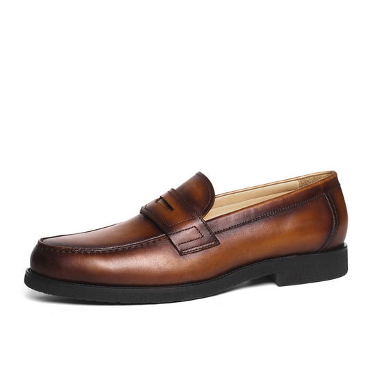 Zapatos Casuales de Cuero Genuino Estilo Caballero Inglés - Image 6