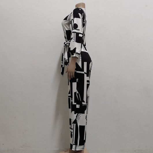 Jumpsuit Athleisure Oversize de Manga Larga para Mujer - Image 17