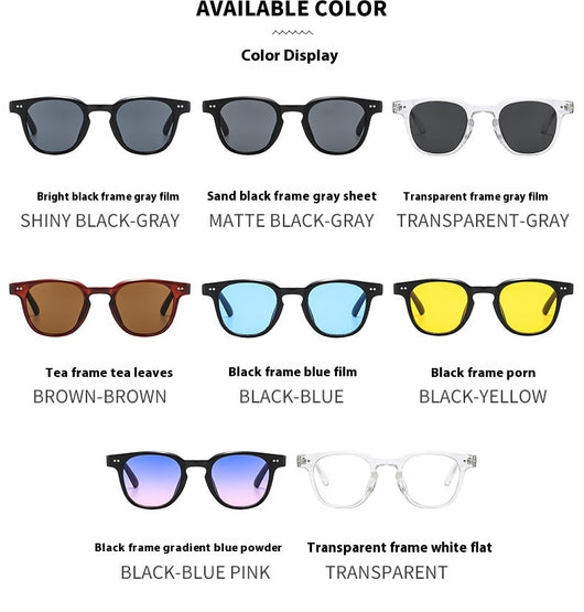 Brown square-frame sunglasses with brown lenses, suitable for sun protection and fashion wear. - Image 18