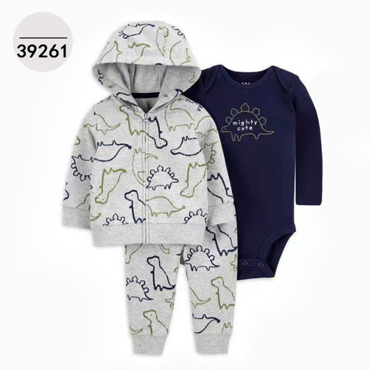 Conjunto Infantil 3 Piezas: Sudadera con Capucha, Manga Larga y Pantalón - Image 26