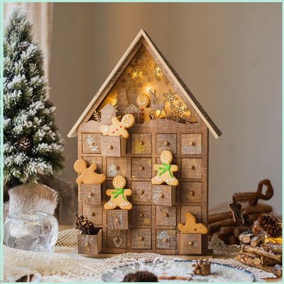 Casa de Dulces Navideña con Luz LED y Cajones de Almacenamiento - Image 9
