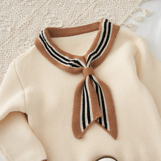 Conjunto de Suéter Estilo Colegiala Princesa para Niñas - Image 12