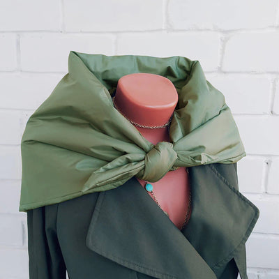 Pañoleta Acolchada Transformable - Bufanda Capucha Triangular - Image 10
