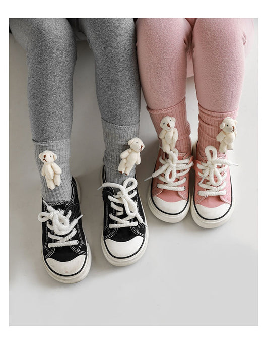 Leggings Elásticos para Niña - Versátiles para Exteriores y Uso Diario - Image 26