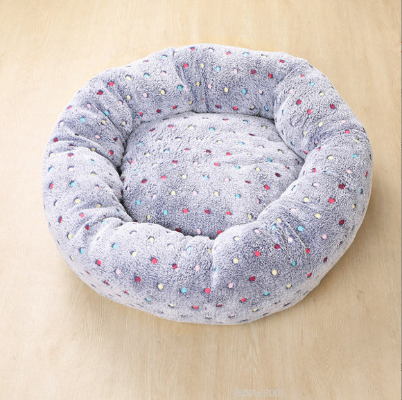 Cama Redonda Térmica para Mascotas
