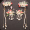 Diadema Corona con Borlas Estilo Antiguo para el Cabello