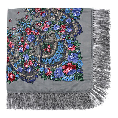 Chal Estampado con Protección Solar y Flecos - Image 12
